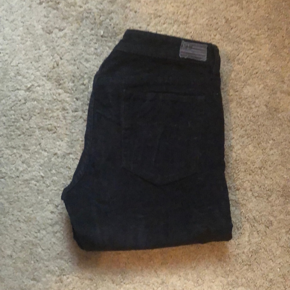 Black courderoy pants